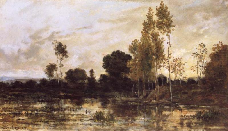 Charles Francois Daubigny Alders china oil painting image